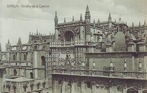 SEVILLA. Detalles de la Catedral. Heliotipia Artística Española, Madrid. Postal 14x9 sin circular...