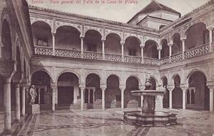 SEVILLA. Vista General del Patio de la Casa de Pilatos. R. Garzón fot. Postal 14x9 sin circular.