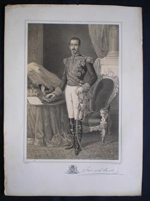 TENIENTE GENERAL D. JUAN DE LA PEZUELA, Marqués de la Pezuela (nacido en Lima en 1810). Estado Ma...