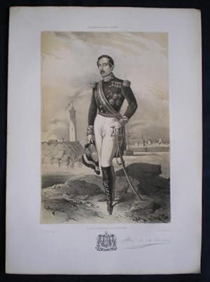 TENIENTE GENERAL D. JOSE GUTIERREZ DE LA CONCHA (Córdoba, Argentina 1809 - Madrid 1895). Estado M...