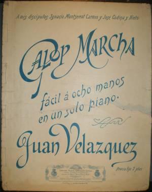 GALOP MARCHA fácil a ocho manos en su solo piano.