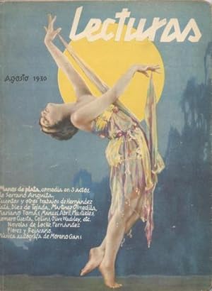 LECTURAS. Agosto 1930, nº 111. Película El Cuerpo del Delito, Conchita Piquer, José Moreno Gans, ...