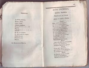 EL MAYOR IMPOSIBLE. Suelto de 'Comedias escogidas.', volumen I (Madrid, Impr. de Ortega 1826).