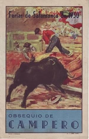 FERIAS DE SALAMANCA DE 1950 (Publicidad de corridas de toros).