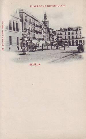 SEVILLA. Plaza de la Constitución (H.M. 52).