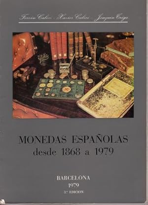 MONEDAS ESPAÑOLAS DESDE 1868 a 1979.
