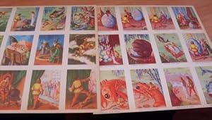 LA PRINCESA PERLITA. Cuento en 24 cromos sin recortar.