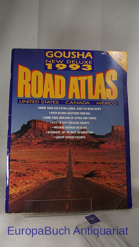 New deluxe 1993 road atlas--United States, Canada, Mexico