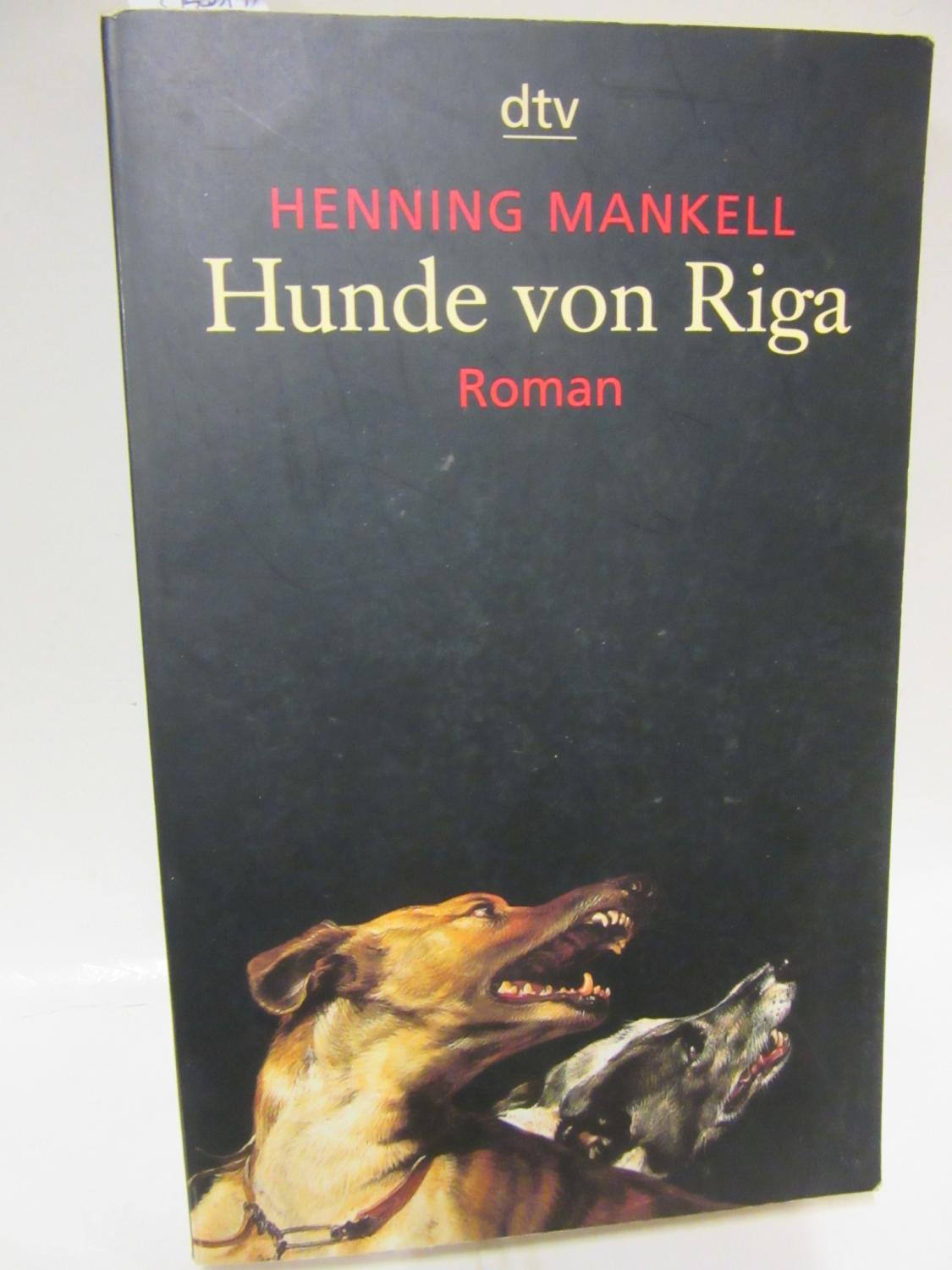 hunde von riga roman von henning mankell ZVAB