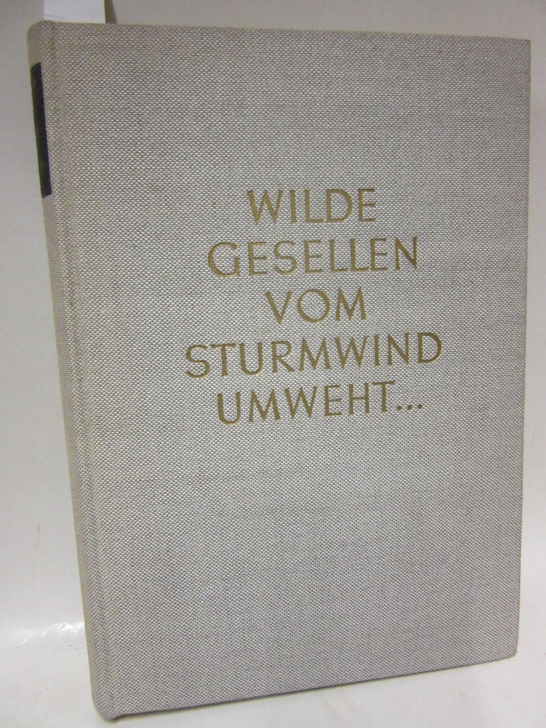 Wilde Gesellen vom Sturmwind umweht. Ein Bergfahrtenbuch. Mit 45 Kunstdruckbildern. Mit einem Nachwort von Helmut Hauptmann.
