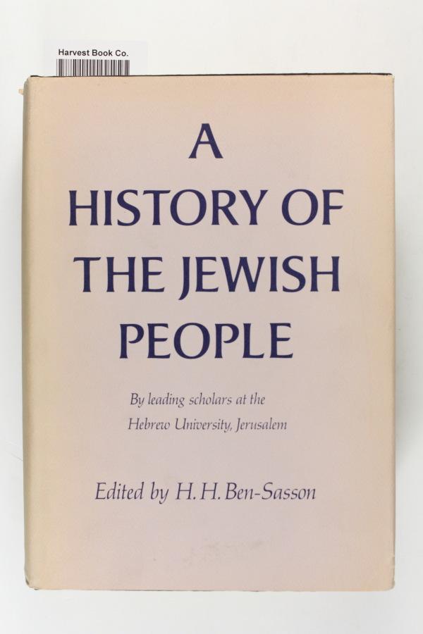 Ben-Sasson: History Jewish People