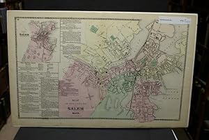 MAP OF THE CITY OF SALEM MASS. [Map]