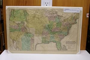 GEOGRAPHICAL & STATISTICAL MAP OF THE UNITED STATES. [Map].