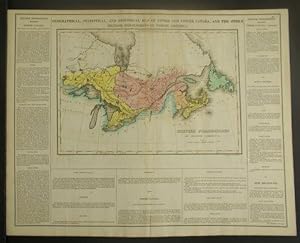 GEOGRAPHICAL, STATISTICAL, AND HISTORICAL MAP OF UPPER AND LOWER CANADA, AND THE OTHER BRITISH PO...