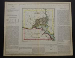 GEOGRAPHICAL, STATISTICAL, AND HISTORICAL MAP OF THE DISTRICT OF COLUMBIA.