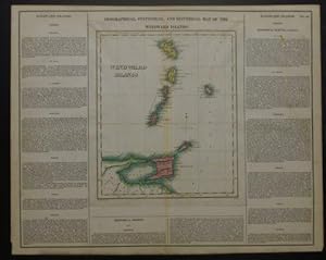 GEOGRAPHICAL, STATISTICAL, AND HISTORICAL MAP OF THE WINDWARD ISLANDS.