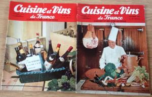 CUISINE ET VINS DE FRANCE, 8e ANNEE, N° 10 + N° 11, Octobre + Novembre 1954,Fondateur CURNONSKY;