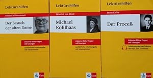 Lektürehilfen Friedrich Dürrenmatt, "Der Besuch der alten Dame" + Heinrich von Kleist "Michael Ko...