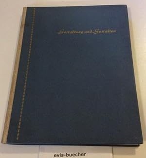 Gestaltung und Gestalten, Jahrbuch der Dresdner Staatstheater 10. Folge 1955 gebundene Ausgabe,