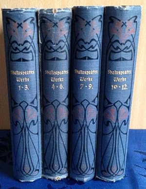 Shakespeares sämtliche dramatischen Werke 12 Bände in 4 Bde gebunden, gebundene Ausgabe (siehe or...