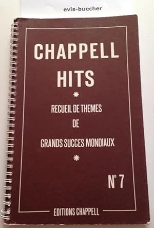 chappell hits , recueil de thes de grands succes mondiaux N° 7, Spiralbindung 1977,