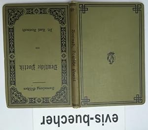 Deutsche Poetik, Sammlung Göschen, 1895, gebundene Ausgabe,Von Karl Borinski