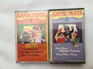 KASPERL THEATER 1 + KASPERL THEATER 2 (Konvolut 2 MC) siehe org. Bild