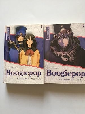 Boogiepop 1 + Boogiepop 2 (Konvolut 2 Bd.) Broschiert, siehe org. Bild Zeichnungen von Kouji Ogata