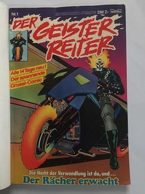 DER GEISTER REITER SAMMELBAND GRUSEL-COMIC (3 HEFTE) NR.1 + Nr. 2 + Nr. 3 (1990)