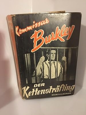 Der Kettensträfling, Kriminalroman, gebundene Ausgabe, Leihbuch