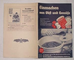 Einmachen von Obst und Gemüse