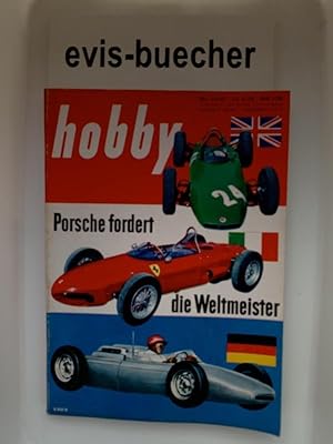 hobby Nr. 12/62 23.5.62 Porsche fordert die Weltmeister, Taschenbuch