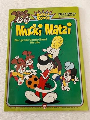 Mucki und Matzi Nr. 24/1974 Fauler Zauber beim Fussballspiel, Comic