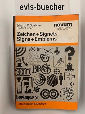 Zeichen + Signets. Signs + Emblems Taschenbuch ISBN 3765418609 (1982)