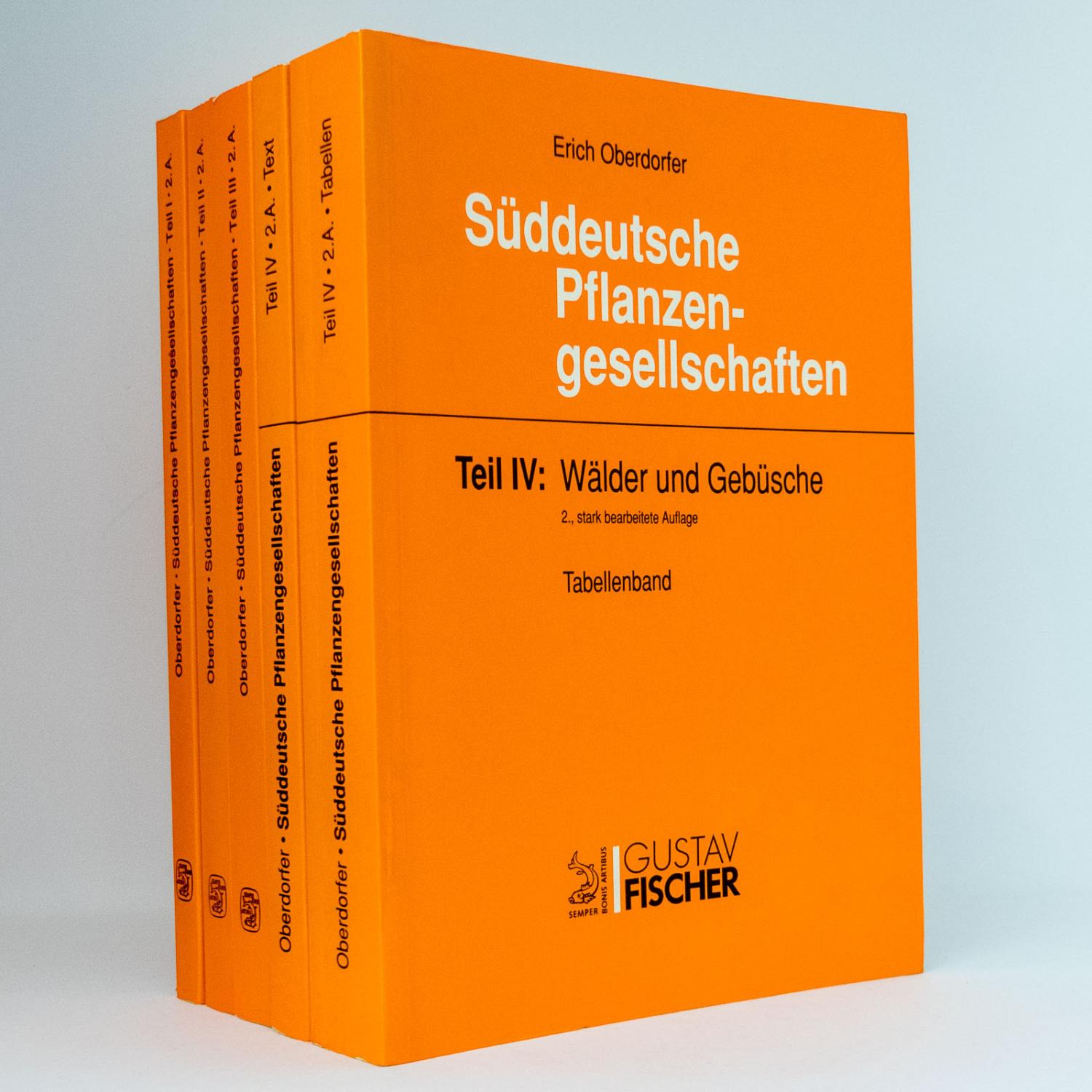 Süddeutsche Pflanzengesellschaften (Gesamtwerk): (1992-1998)