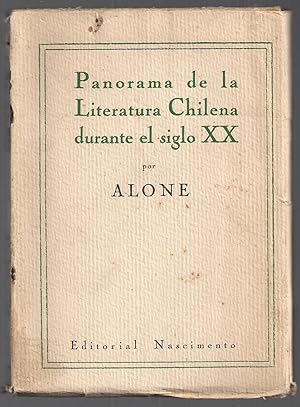 Panorama De La Literatura Chilena Durante El Siglo XX