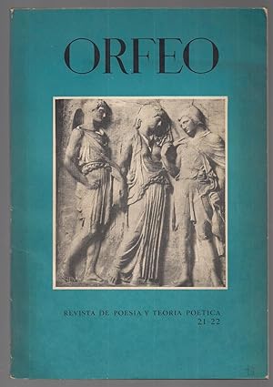 Orfeo. Revista De Poesía y Teoría Poética. Nº 21-22