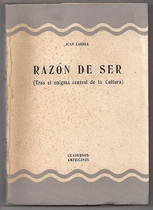 Razón De Ser (Tras El Enigma Central De La Cultura)