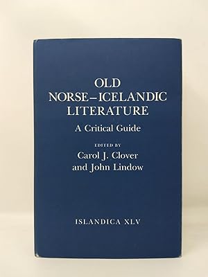 ISLANDICA, VOLUME XLV: OLD NORSE-ICELANDIC LITERATURE, A CRITICAL GUIDE