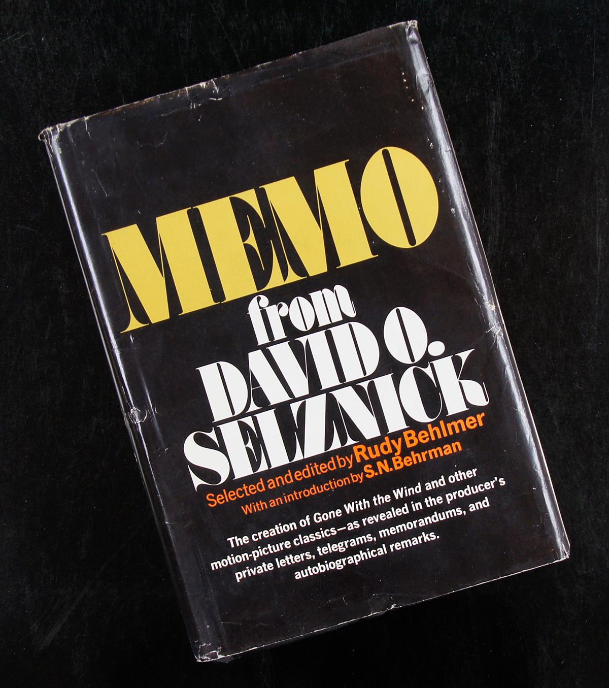 Memo from: David O. Selznick