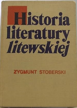 Historia Literatury Litewskiej