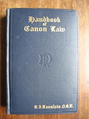 Handbook of Canon Law for congregations of women under simple vows. Eighth edition.