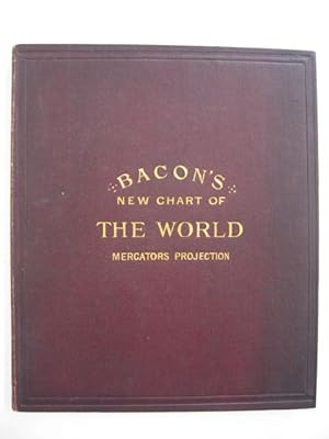 Bacon's New Chart of The World : Mercators Projection