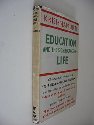 Education and the Significance of Life