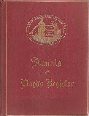 Annals of Lloyd's Register Centenary Edition