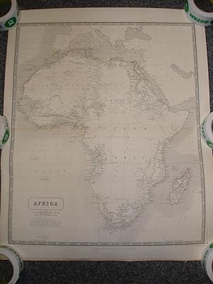 Map of Africa (1849); The National Atlas of Historical, Commercial and Political Geography