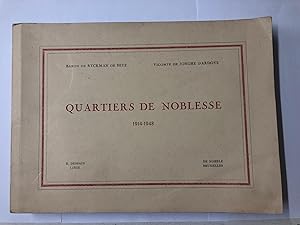 Le Recueil de Tableaux de Quartiers de Noblesse des Familles Belges - 1914 - 1948