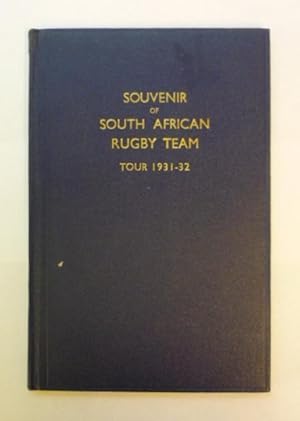 Souvenir of South African Rugby Team Tour 1931-32