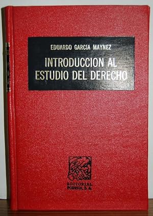 introduccion al estudio del derecho garcia maynez