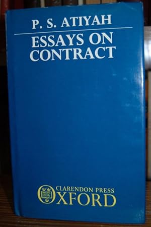 atiyah essays on contract